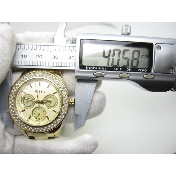 Women's Fossil Stella 5ATM Water Resistant Analog 40mm Dial Watch (C992) ES3101 - Picture 3 of 12